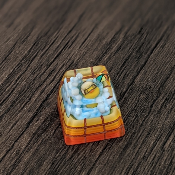 THE (QU)ACKTOR (SAR1) - cloudie duck keycap - Picture 3 of 7